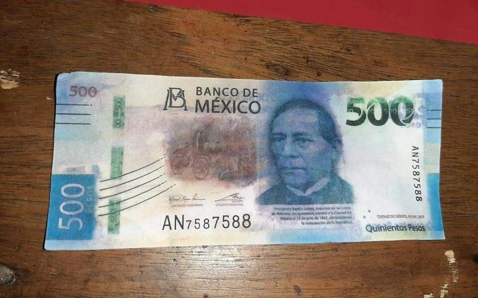 billetes falsos